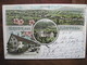 Suisse 1905 Gruss Aus Mönthal Totalansicht CPA PK Gasthaus Sternen Kirche AK Ansichtkarte Litho Schweiz - Other & Unclassified