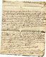 Belgique Precurseur Griffe Noire COURTRAY-Gand 1744 Taxée 2 Superbe Avec Texte Datée Haerelbeke - 1714-1794 (Pays-Bas Autrichiens)