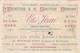 CAEN - Ville De Caen 2ème Exposition Ouvrière 1909 - Ebénisterie & De Sculpture Normande Elie Jean 76 Rue St Jean - Visiting Cards