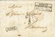 Berlin Pour Bordeaux 30-6-1854 Cachet Transit Prusse Forbach Pour Autres Taxe 75 Au Tampon - Sonstige & Ohne Zuordnung