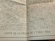 Carte De La Région De L'Yser Avant 1914 Kaart Van Het Ijzergebied Voor 1914 échelle 1/40000 - Geographical Maps