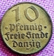 DANZIG / GDANSK  10 PFENNIG 1932  KM 152 - Polen