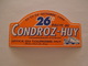 Automobile Rallye  Du Condroz - Huy 1999 Stickers Souvenir - Autocollant - Automobile - F1