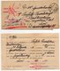 Advertising Ukraine Poland Lvov Notary Surcharge 1933 V. - Covers & Documents