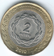 Argentina - 2 Pesos - 2010 - Bicentennial Of 1810 Revolution - KM165 - Argentina