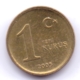 TURKEY 2005: 1 Yeni Kurus, KM 1164 - Turchia