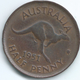 Australia - George VI - ½ Penny - 1951 - KM42 - Perth Mint - ½ Penny