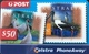 AUSTRALIE  -  Prepaid  - Telstra PhoneAway  -  Stamps  -  $ 50 - Australia
