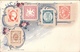 ! Alte Ansichtskarte Abbildung Von Europ. Briefmarken, Norwegen, Württemberg, Spanien, Luxemburg - Post