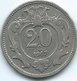 Austria - 1907 - Franz Joseph - 20 Heller - KM2803 - Austria