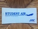 STUDENT AIR  OTU Voyages AEROFLOT Billet De Passage Et Recu Bagage/Passenger Ticket And Bag Check PARIS>MOSCOU>PARIS - Billetes