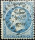 N°22. Variété (Voir Lune Derrière La Tête). Oblitéré Losange G.C. N°1463 Falaise - 1862 Napoléon III