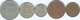 Bahrain - 1965 - 5, 10, 25, 50 & 100 Fils (KMs 2-6) - Bahrein