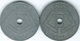 Belgium - Leopold III - 1941 - 5 Centimes - Zinc Coins - (KM123 & KM124) - 5 Cent