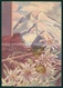 Scarpone Piccozza E Stelle Alpine Firma Illustratore 1938 FG V214 - Andere & Zonder Classificatie