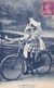 85. LES SABLES D'OLONNE. CPA. PETITES SABLAISES. LA LECON DE BICYCLETTE. ANNEE 1937 +  TEXTE - Sables D'Olonne