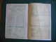 Delcampe - DEPLIANT PUBLICITAIRE FONTAINEBLEAU AVON SAMOIS 1951 AVEC HORAIRES DES TRAINS LEGER PLI SUR L ENSEMBLE - Advertising