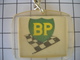 1086 Porte Clefs BP  Drapeau à Damier    Automobiles Station Huile - Key-rings