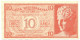 10 DRACME CASSA MEDITERRANEA DI CREDITO PER LA GRECIA 1941 SUP+ - Andere & Zonder Classificatie