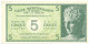 5 DRACME CASSA MEDITERRANEA DI CREDITO PER LA GRECIA 1941 SUP+ - Andere & Zonder Classificatie