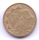 NAMIBIA 2008: 1 Dollar, KM 4 - Namibia