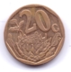 SOUTH AFRICA 2016: 20 Cents - Zuid-Afrika