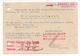 1932. YUGOSLAVIA,SLOVENIA,DOMZALE TO DERVENTA,CORRESPONDENCE CARD,LJUDEVIT MARX,DOMZALE - Covers & Documents