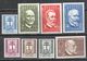 M1429 ✅ ﻿﻿Medicine Tuberculosis Doctors R. Koch 1953 Belgium 8v Set MNH ** 75ME - Medicine