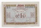 BILLET NECESSITE  REGIE DES CHEMINS DE FER DES TERRITOIRES OCCUPES 10 CENTIMES *1923 NEUF * RHENANIE * RUHR * - Bonds & Basic Needs