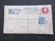 Delcampe - GB 1897 - Ca. 1931 Registered Letter Alle Mit Zusatzfrankaturen Nach Nürnberg Gesendet. Viele Stempel!! 37 Belege. - Cartas & Documentos