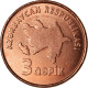 Monnaie, Azerbaïdjan, 3 Qapik, Undated (2006), SPL, Copper Plated Steel, KM:40 - Aserbaidschan