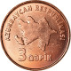 Monnaie, Azerbaïdjan, 3 Qapik, Undated (2006), SPL, Copper Plated Steel, KM:40 - Azerbaigian