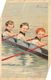 Thème Sport Nautique:   :  Aviron    Enfants Rameurs  Illustré Par Colombo       (voir Scan) - Rowing