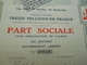 Part Sociale " Les Ateliers Gillet " Herstal Liège  1929  (industrie Automobiles,cyclomoteurs Voitures,side Cars,). - Automobile