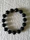 New Handmade Black Onyx Faceted Natural Stretch Bracelet 12 Mm - Armbänder