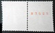 Schweiz Suisse 1939: Zu 238yR.01 (mit Nummer N3525) + 230yR = Paar Z27f Michel 354yR + 346y = W23 ** MNH (Zu CHF 39.00) - Coil Stamps