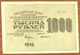 Russia 1919 1000 Rubli Rubles Lotto 2924 - Russia