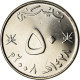 Monnaie, Oman, Qabus Bin Sa'id, 50 Baisa, 2008, British Royal Mint, SPL+, Nickel - Oman