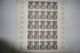 FRANCE 1967 FEUILLE ENTIERE 1537 1538 1539 GRANDS NOMS DE L HISTOIRE HUGUES CAPET PHILIPPE II LOUIS IX SAINT LOUIS - Full Sheets