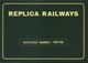 Catalogue REPLICA RAILWAYS N.1 1987/88 OO Gauge - Engels