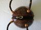 Handbag/Purse  Ball  Vietnam Real Coconut Shell Painted Hibiscus Flower - Other & Unclassified