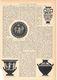 A102 101 - Vasen Keramik Japan China 1 Artikel Mit Ca.20 Bildern Von 1889 !! - Other & Unclassified