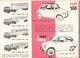 Catalogue RIVAROSSI 1961/62 TRIX HO 1/87 Brochure FIAT 500 & 600 Prix DM - German