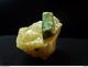 Apatite In  Yellow Calcite Matrix (2.5 X 3 X 2.5 Cm)  - Yates Mine, Otter Lake, Quebec - Minerals