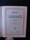 Petit Almanach 1890 Librairie Papeterie Mme E.TURBE NANTES Loire Atlantique Très Bon état Population : 38 212 903 Habts - Tamaño Pequeño : ...-1900