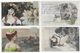 Delcampe - Fantaisies Gros Lot De 1000 CPA Fantaisies Femmes/Hommes/Enfants/Gauffrées/Fètes... - 500 Postcards Min.