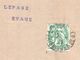 PARIS RP PERIODIQUES 5c Blanc Vert T2 Yv 111 Sur Bande Revue Biologie CARRION Ob 1922 Dest Evaux Creuse - Storia Postale