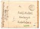 Hongrie Lettre En Franchsie Avec Censur De Petres Pour Hamburg Allemagne - Postmark Collection