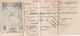 FRANCE LETTRE DE 1905 TIMBRE 15 CENTIMES SEMEUSE LIGNEE / N° 130 / AVEC FACTURE - 1877-1920: Semi-moderne Periode