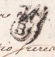 1764 - Marque Postale B Couronné Sur Lettre Pliée De Bordeaux, Gironde  Vers Montauban, Tarn Et Garonne - Taxe 6 - 1701-1800: Precursors XVIII